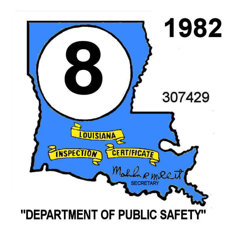 (image for) 1982 Louisiana Inspection